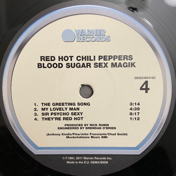 Red Hot Chili Peppers - Blood Sugar Sex Magik : Remastered 2LP Vinyl