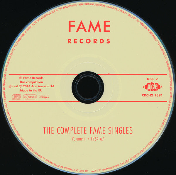 Various - The Complete Fame Singles Volume 1 1964-67 (2xCD, Comp)