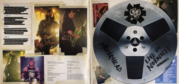 Motorhead - The Löst Tapes Vol. 2 (Live In Norwich 1998) 2LP Blue Vinyl