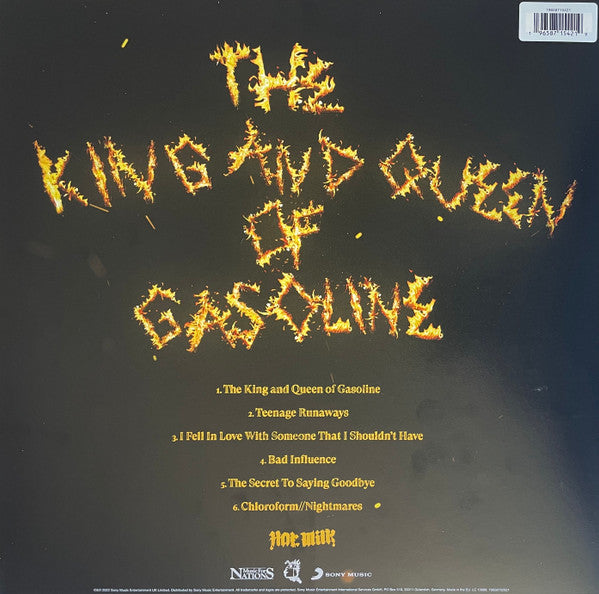 Hot Milk - The King And Queen Of Gasoline (12", EP, Ltd, Red)