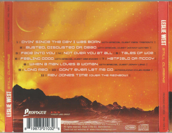 Leslie West - Still Climbing (CD, Album, Dig)