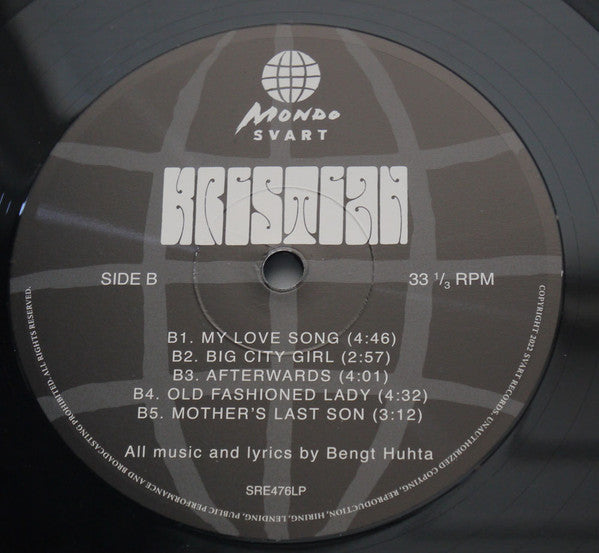 Kristian - Kristian - Limited Edition Vinyl