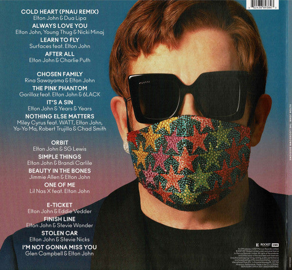 Elton John - The Lockdown Sessions : 2LP, Blue Vinyl