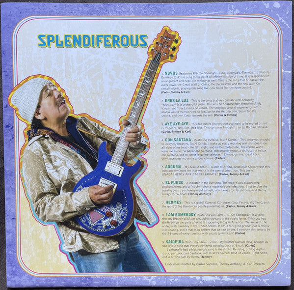 Santana - Splendiferous: 2LP RSD Vinyl
