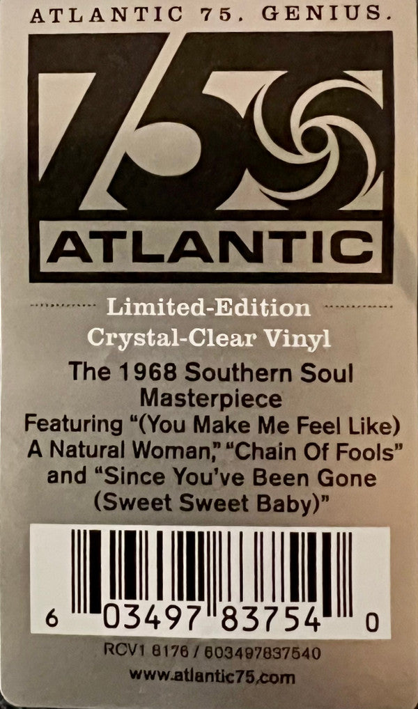 Aretha Franklin - Lady Soul - Clear Vinyl