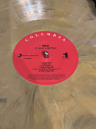 Nas - It Was Written - Limited Gold & Black Marble Vinyl