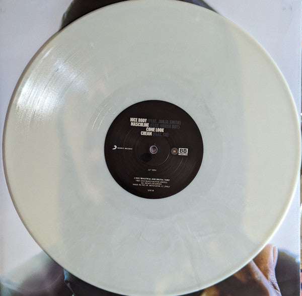 J Hus - Beautiful And Brutal Yard - Limited Edition 2LP White Vinyl