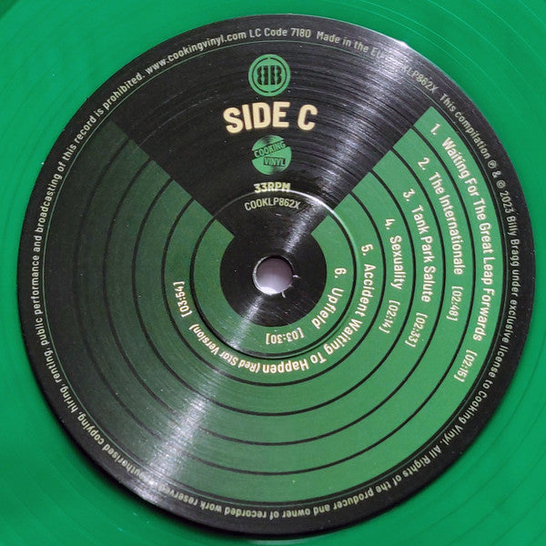 Billy Bragg - The Roaring Forty 1983-2023: Limited Edition Green Vinyl
