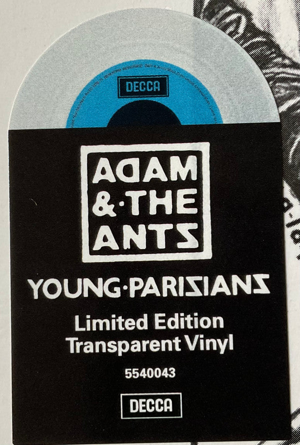 Adam And The Ants - Young Parisians - Limited Clear 7" Vinyl