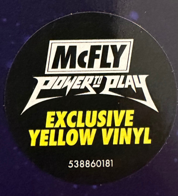 McFly - Power To Play - Yellow Vinyl