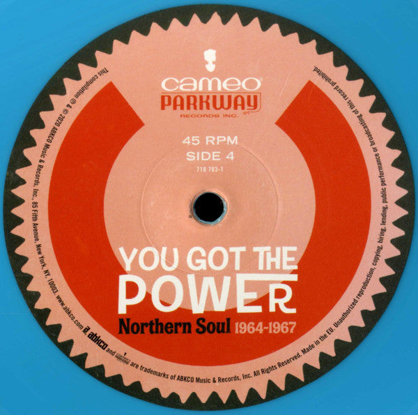 Various - You Got The Power (Northern Soul 1964-1967) 2LP Limited Blue Vinyl