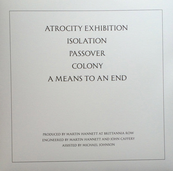 Joy Division - Closer : Remastered 180g Vinyl