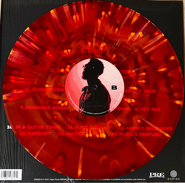 Key Glock - Glockoma 2 - Limited Red Spatter Vinyl