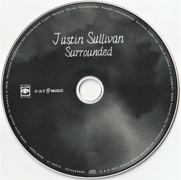 Justin Sullivan - Surrounded (Box, Ltd + CD, Album + CD, Album, RE)