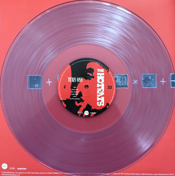 The Hot Rats - Turn Ons - Limited Clear Vinyl