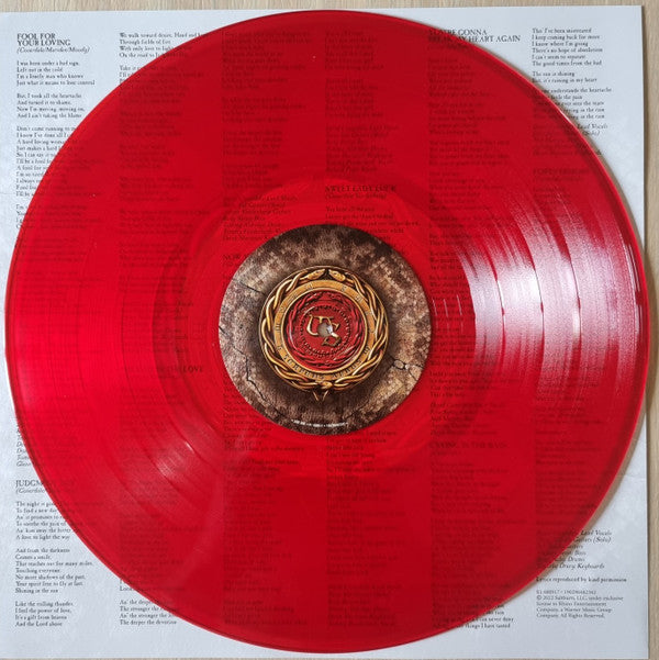 Whitesnake - Greatest Hits - Revisited - Remixed - Remastered - MMXXII : Limited 2LP Red Vinyl