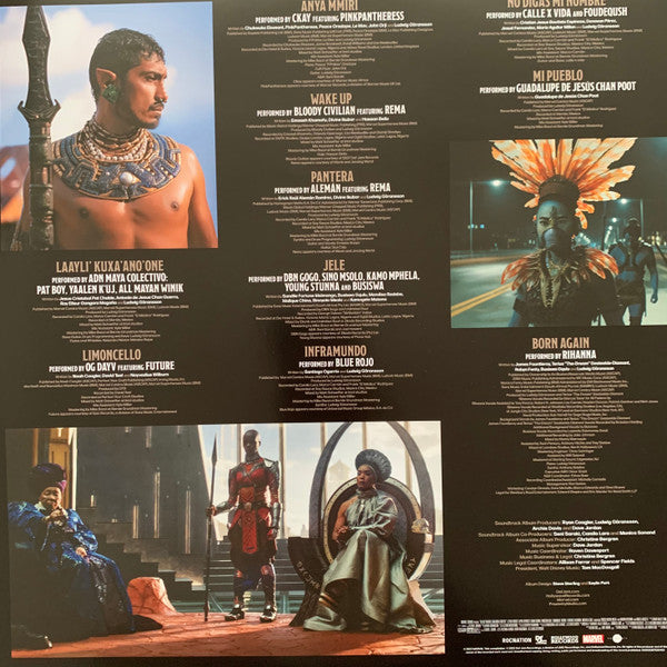 Various - Black Panther: Wakanda Forever - Music From And Inspired By (2xLP, Comp)
