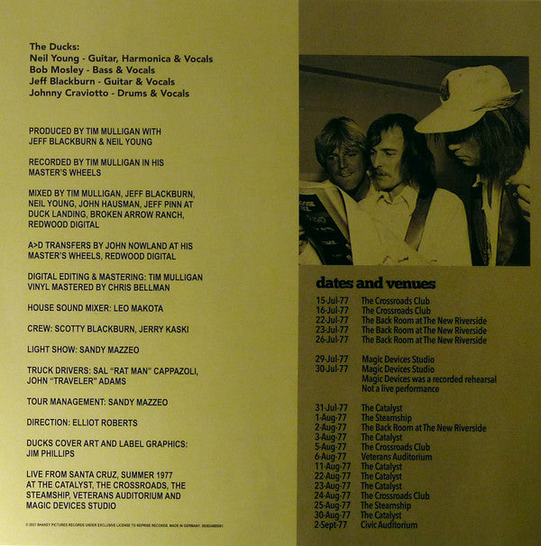 The Ducks - High Flyin' - 3LP Vinyl