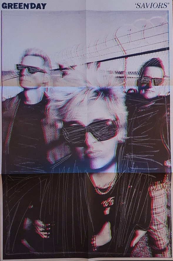 Green Day - Saviors: Limited Edition, Embossed Gatefold,180g