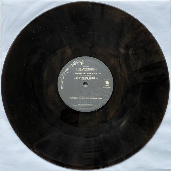 Metallica - Metallica : Limited 2LP Blacker Marbled Vinyl