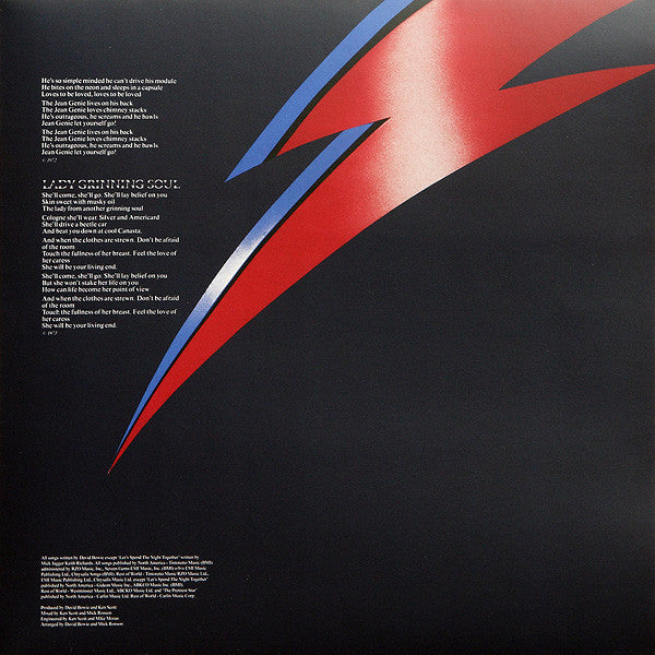 David Bowie - Aladdin Sane : 180g Remastered Vinyl