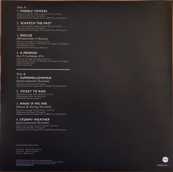 Echo And The Bunnymen - B-sides & Live (2001-2005): 2LP RSD Clear Vinyl