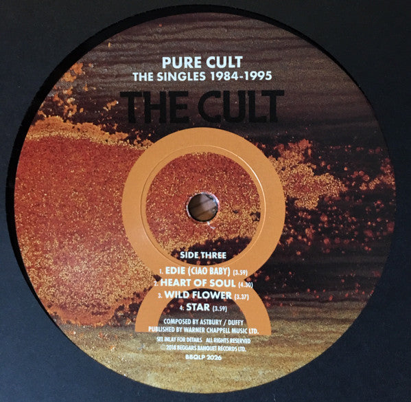 The Cult - Pure Cult The Singles 1984 - 1995 2LP Vinyl