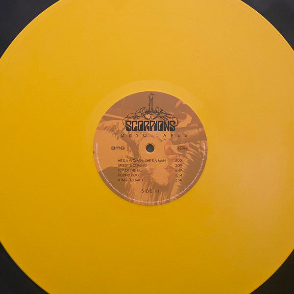 Scorpions - Tokyo Tapes (2xLP, Album, RE, S/Edition, Yel)