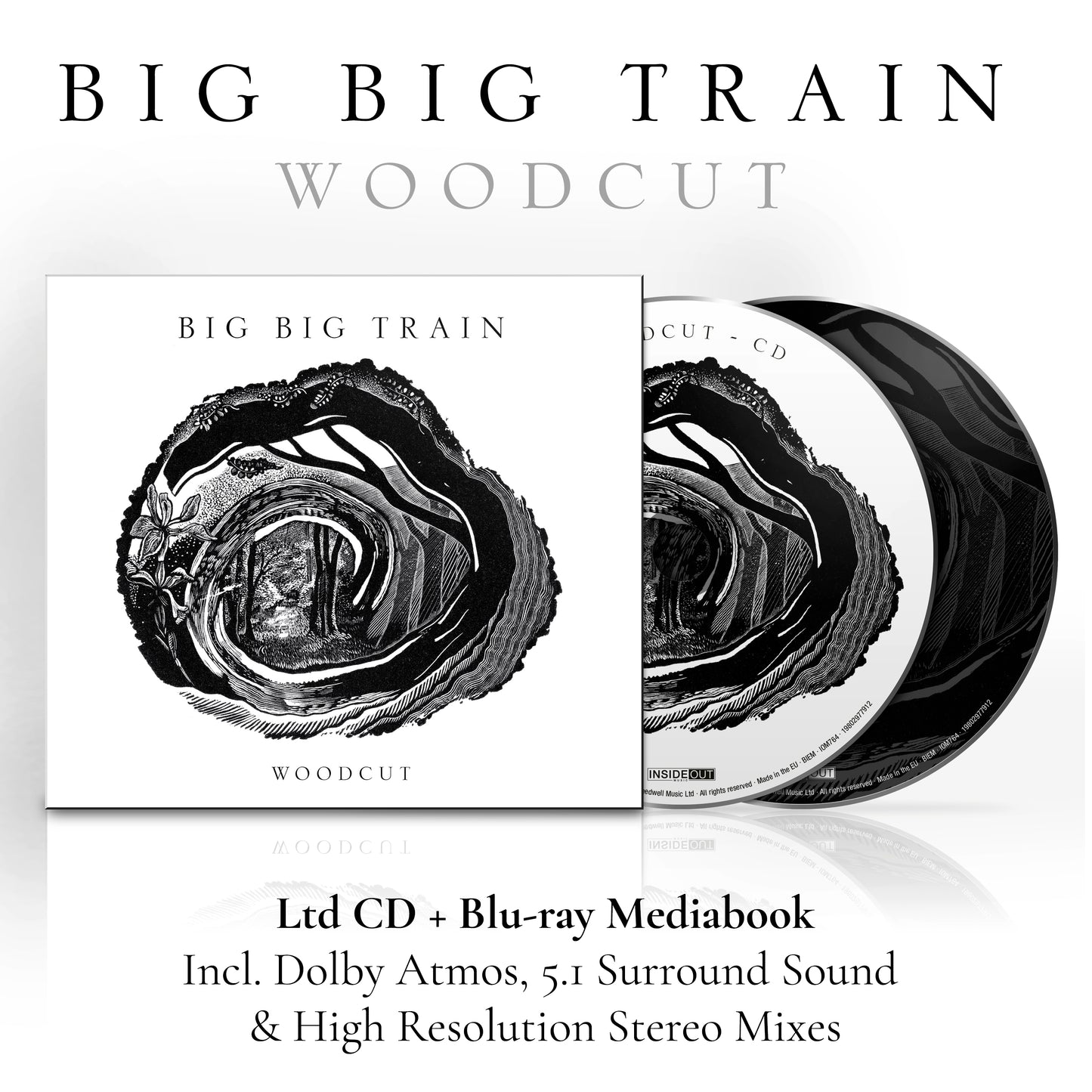 Big Big Train - Woodcut - CD + Blu-ray Mediabook