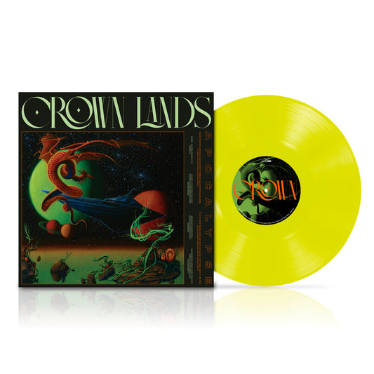 Crown Lands - Apocalypse - 140g Neon Yellow Vinyl