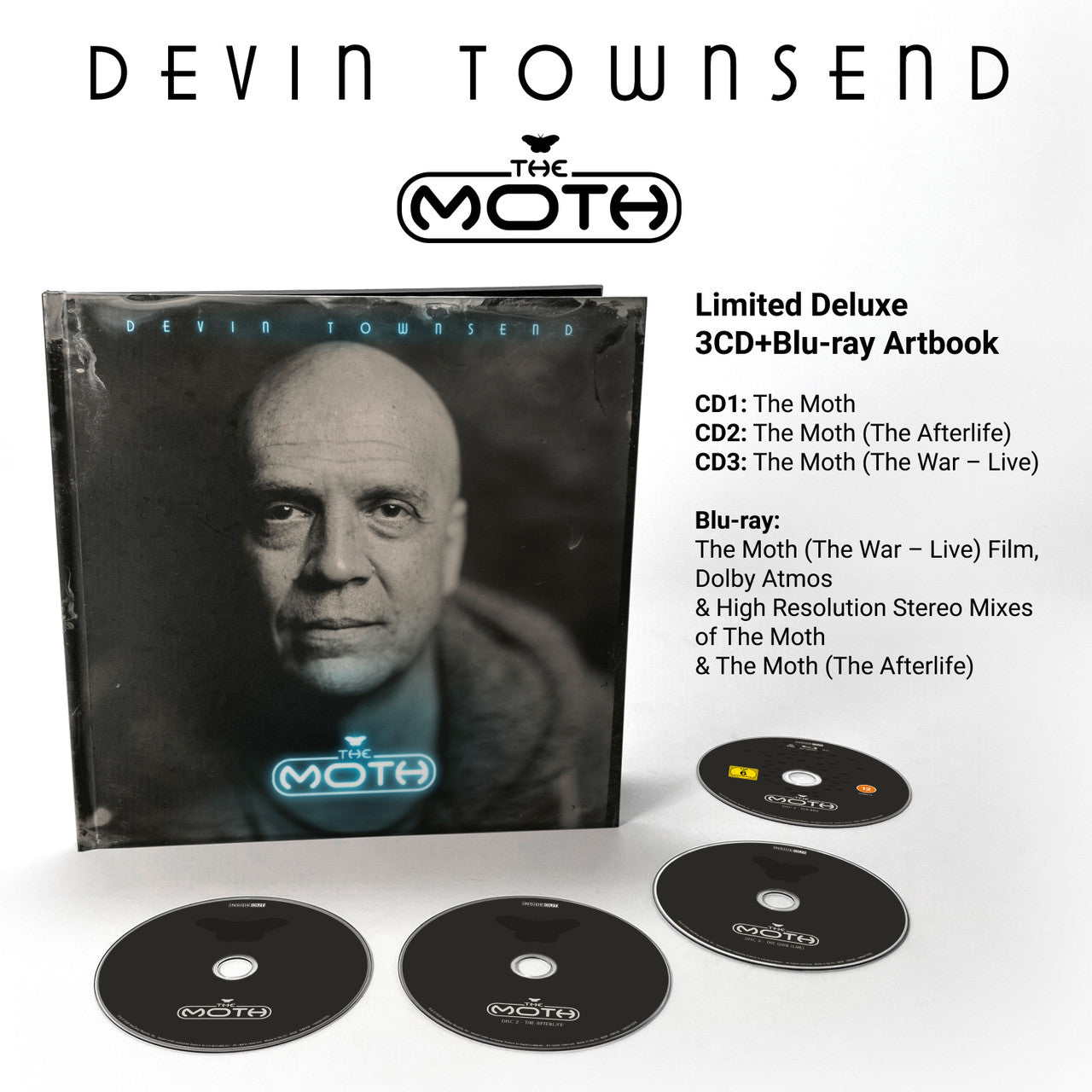 Devin Townsend - The Moth - Limited 3CD + Blu-Ray