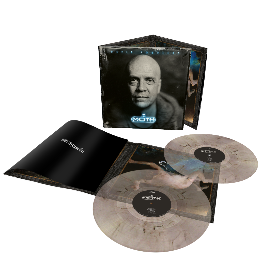 Devin Townsend - The Moth - 2LP Clear Black Marble 180g Vinyl [Limited Edition]