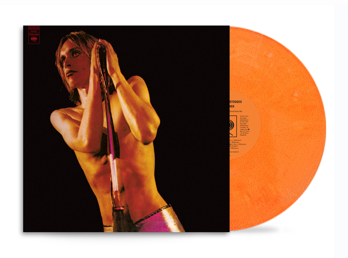 Iggy & The Stooges - Raw Power (classic version) - Orange White Marble Vinyl