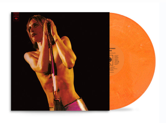 Iggy & The Stooges - Raw Power (classic version) - Orange White Marble Vinyl