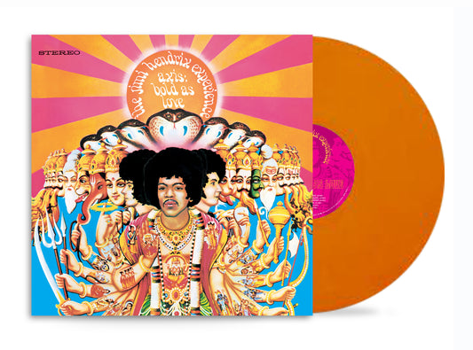 Jimi Hendrix - Axis Bold As Love - Electric Orange Vinyl