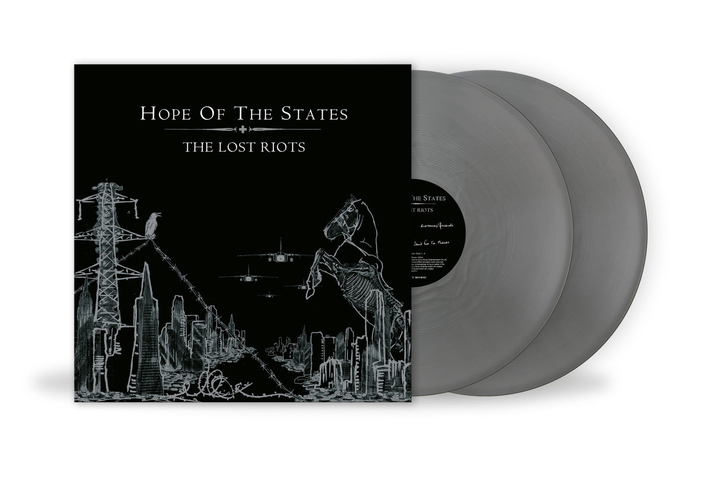 Hope Of The States - The Lost Riots - 2LP Silver Coloured Vinyl