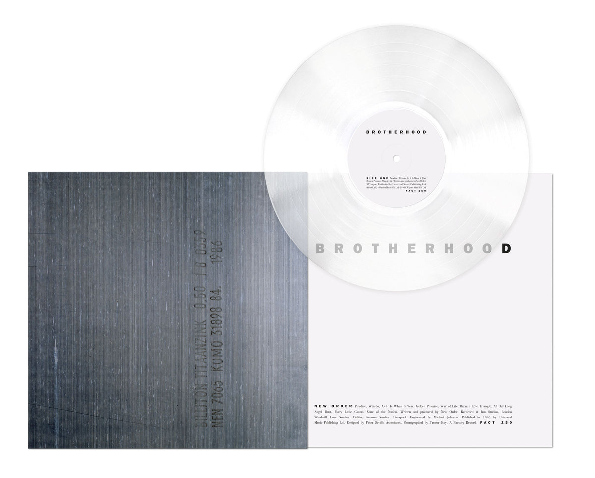 New Order - Brotherhood - Crystal Clear Vinyl [NAD2026]