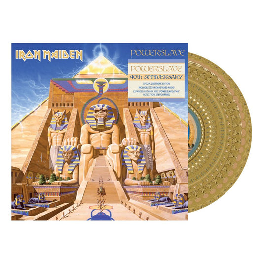 Iron Maiden - Powerslave 40th Anniversary Limited Edition Zoetrope Vinyl