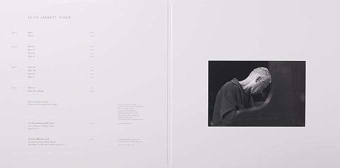 Keith Jarrett - Budapest Concert - 2LP Heavyweight Vinyl