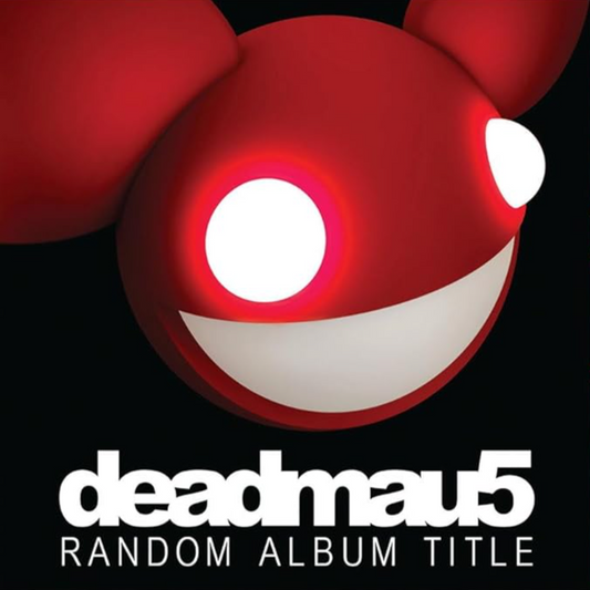 Deadmau5 - Random Album Title - Limited 2LP Red Vinyl