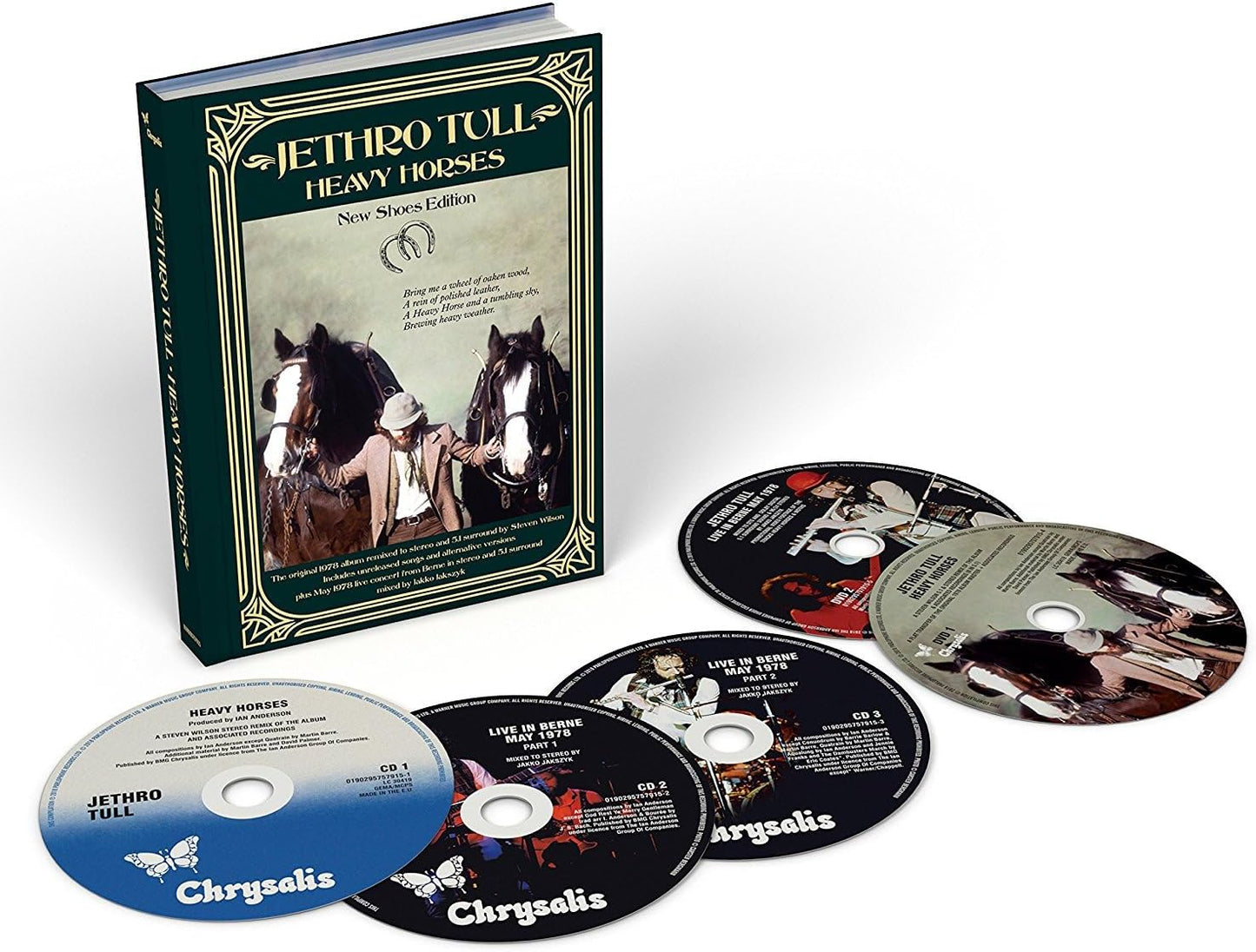 Jethro Tull - Heavy Horses (New Shoes Edition) - 3CD/2DVD Box Set