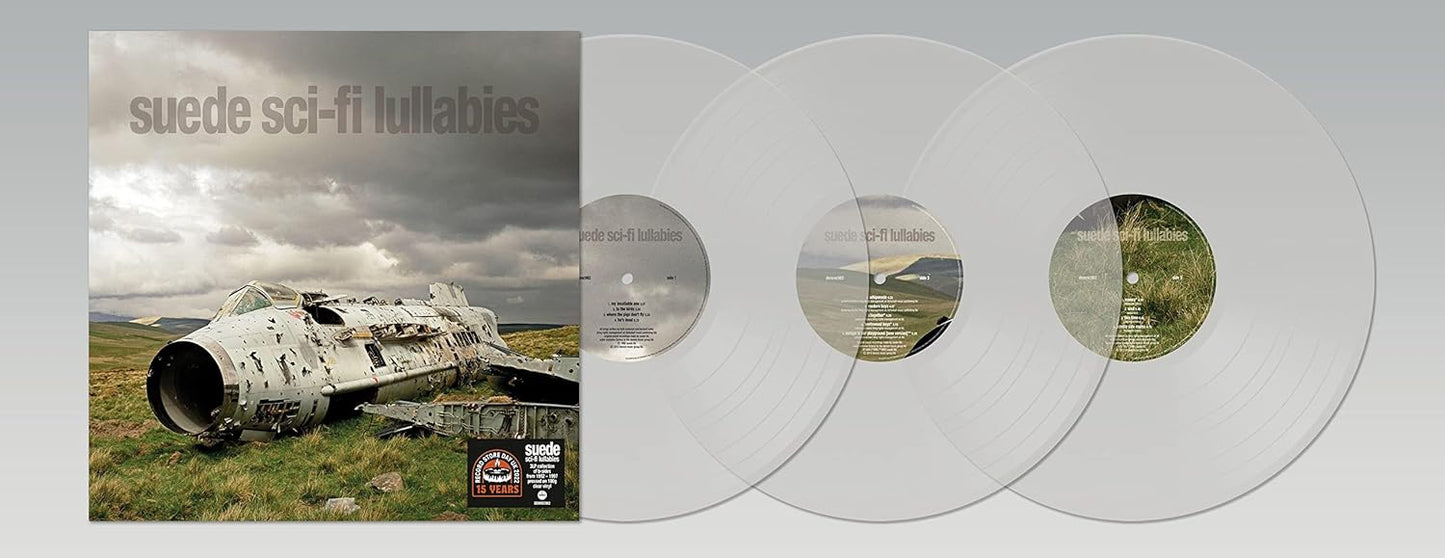 Suede - Sci-Fi Lullabies : 3LP Clear Vinyl