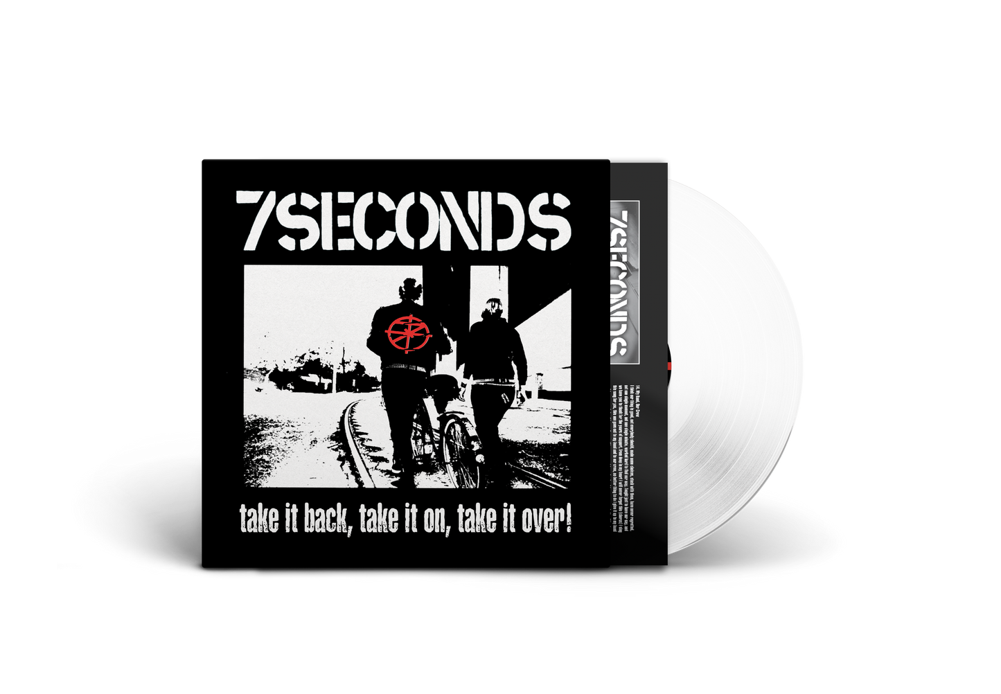 7 Seconds - Take It Back, Take It On, Take It Over - White Vinyl