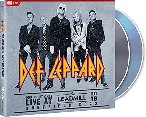 Def Leppard - One Night Only Live at The Leadmill Sheffield May 19, 2023: CD/DVD
