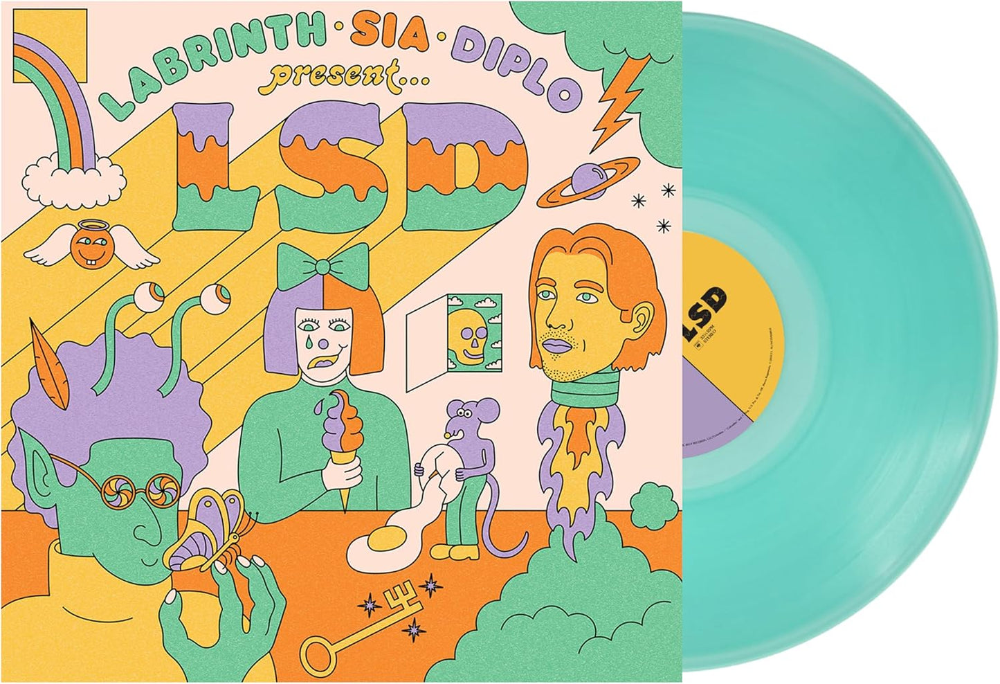 Labrinth, Sia & Diplo Present... LSD - 5th Anniversary Sea Glass Vinyl