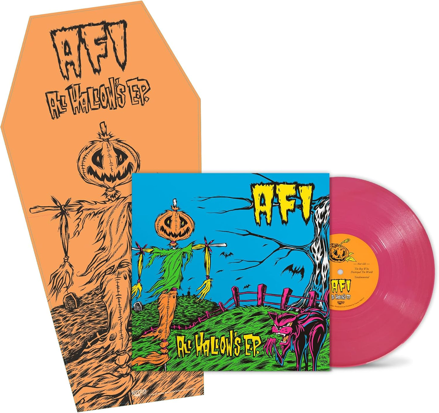 AFI - All Hallow's EP - 25th Anniversary Edition 'Spectral Pink Vinyl