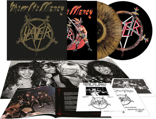 Slayer - Show No Mercy - Special Edition 'Black Dust' Gold Vinyl