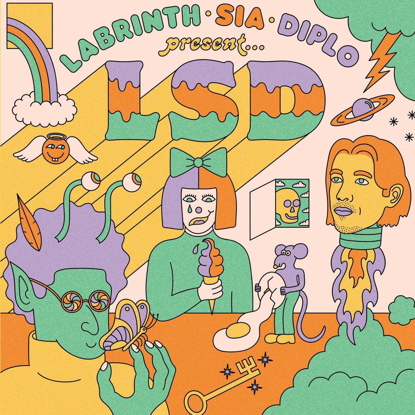 Labrinth, Sia & Diplo Present... LSD - 5th Anniversary Sea Glass Vinyl