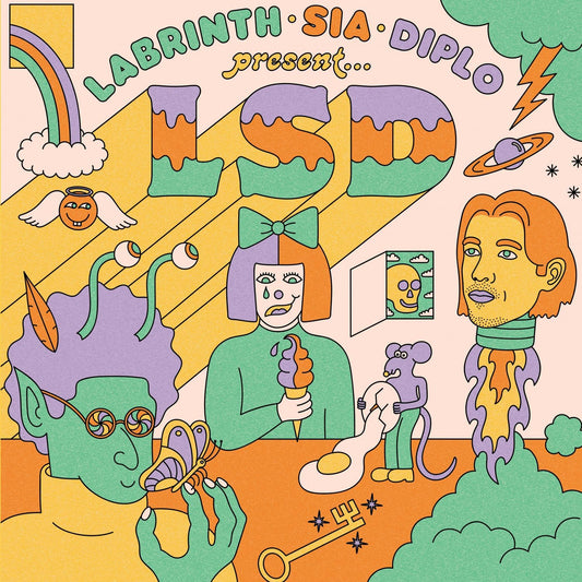 Labrinth, Sia & Diplo Present... LSD - 5th Anniversary Sea Glass Vinyl