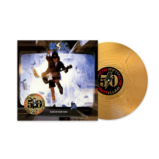 AC/DC - Blow Up Your Video - 50th Anniversary Edition Gold Vinyl